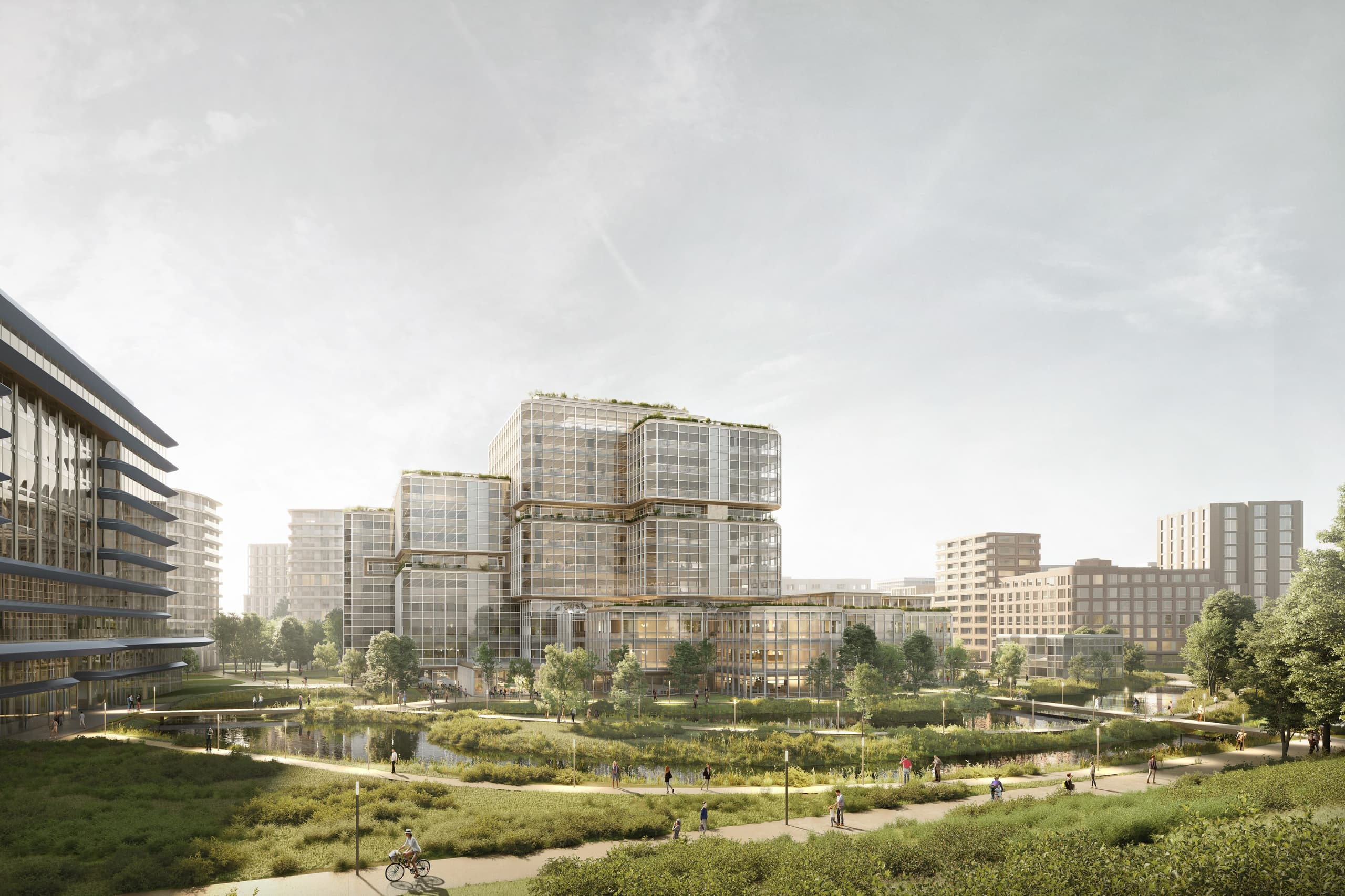 The new IBM building in Think District